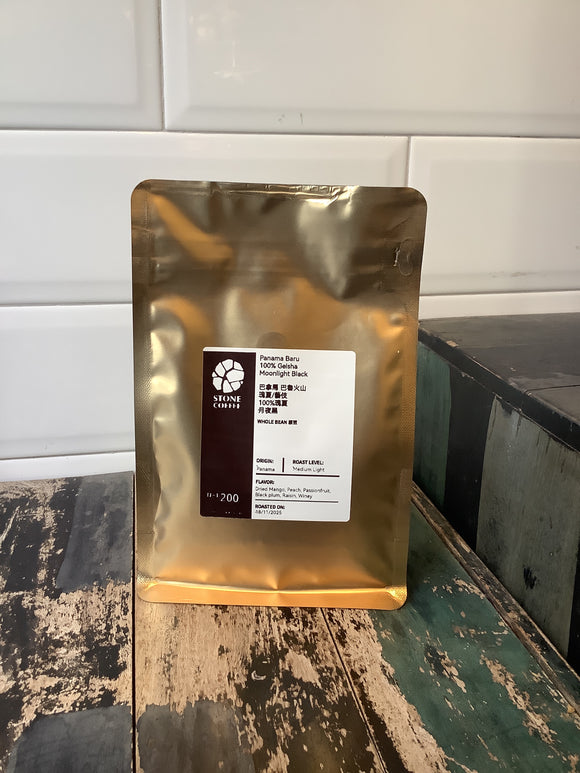 Panama Baru 100% Geisha Moonlight Black