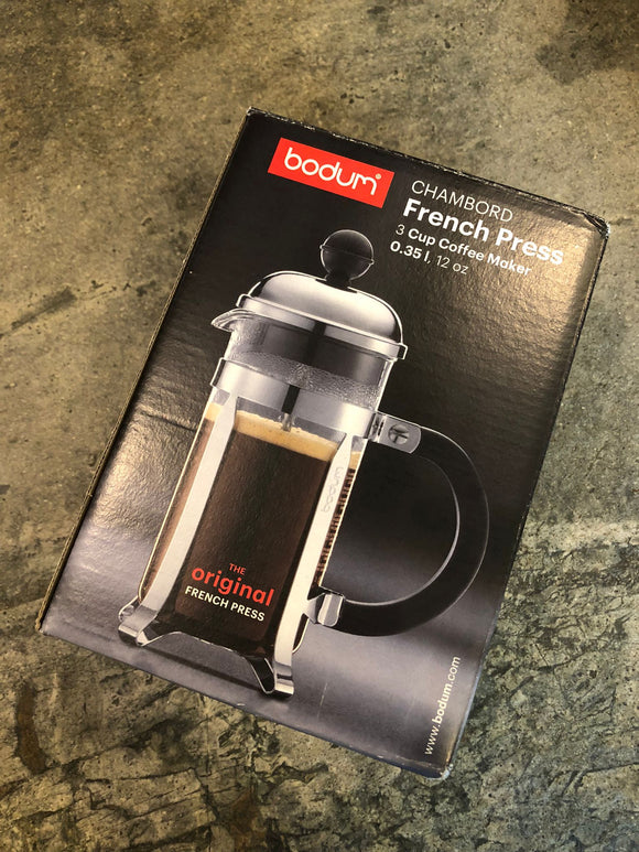 Bodum Chambord French Press 3 Cup Coffee Maker