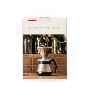 Hario V60 Craft Coffee Kit (White) - Stone Coffee